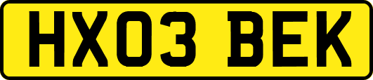 HX03BEK