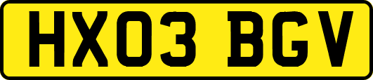 HX03BGV