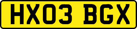 HX03BGX