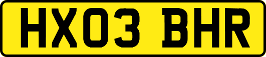 HX03BHR