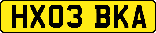 HX03BKA