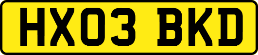 HX03BKD