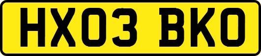 HX03BKO