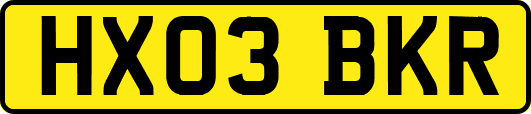HX03BKR