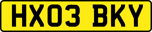 HX03BKY