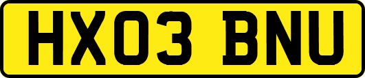 HX03BNU