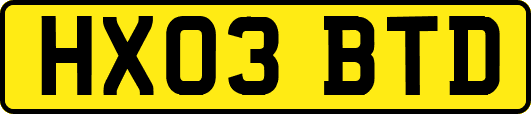 HX03BTD