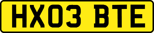 HX03BTE