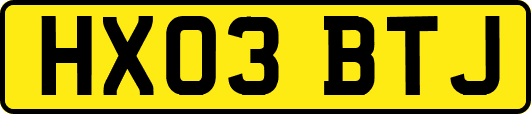 HX03BTJ