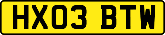 HX03BTW