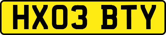 HX03BTY