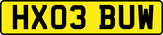 HX03BUW
