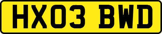 HX03BWD