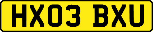 HX03BXU
