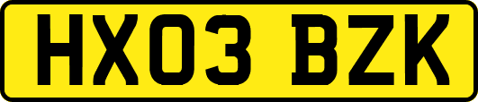 HX03BZK
