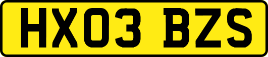 HX03BZS