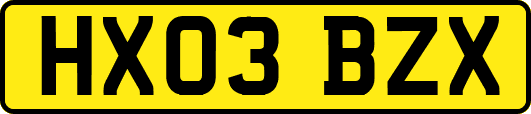 HX03BZX