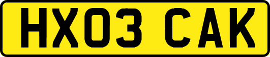 HX03CAK