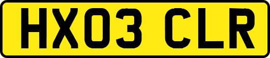 HX03CLR