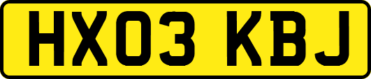 HX03KBJ