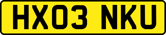 HX03NKU