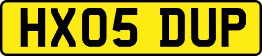 HX05DUP
