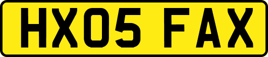 HX05FAX