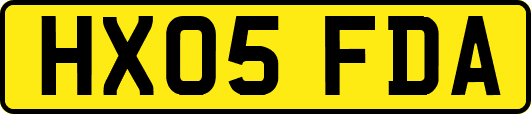 HX05FDA