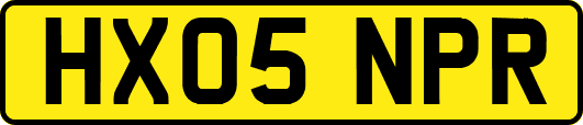 HX05NPR