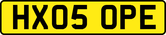 HX05OPE