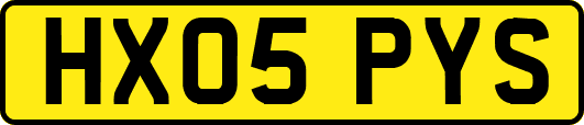 HX05PYS