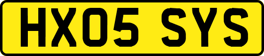 HX05SYS