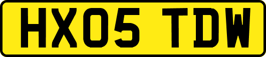 HX05TDW
