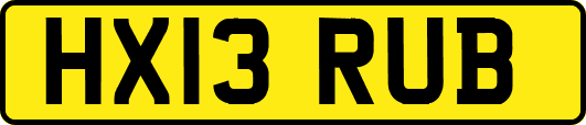 HX13RUB
