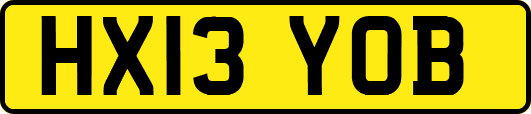 HX13YOB