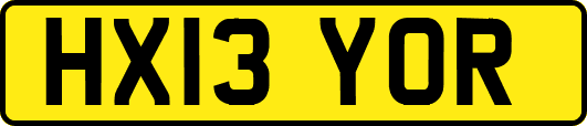 HX13YOR