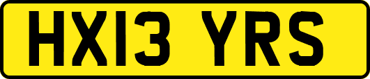 HX13YRS