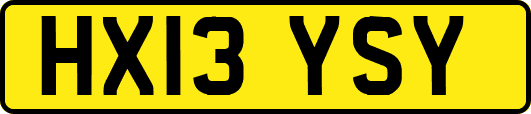 HX13YSY