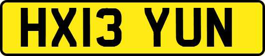 HX13YUN