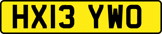 HX13YWO