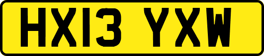 HX13YXW