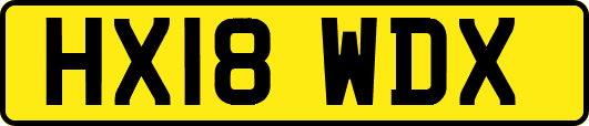 HX18WDX
