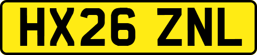 HX26ZNL