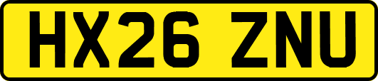 HX26ZNU