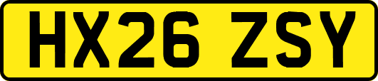 HX26ZSY