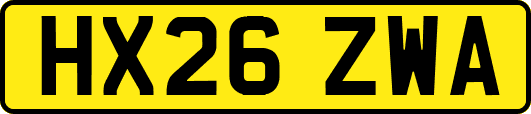 HX26ZWA