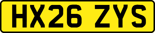 HX26ZYS