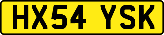 HX54YSK