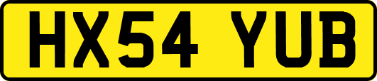 HX54YUB