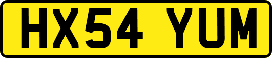 HX54YUM